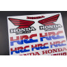 HONDA logo HRC Repsol Large Decal set 24x32 cm 23 stickers Yoshimura Laminated