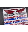 HONDA logo HRC Repsol Large Decal set 24x32 cm 23 stickers Yoshimura Laminated