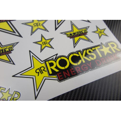 Rockstar Large Decal set 24x32 cm Laminated