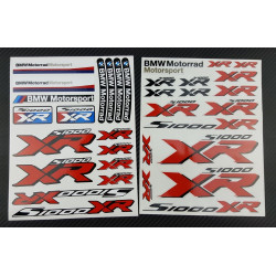BMW Motorrad S1000RR 2 parts motorcycle sticker set Laminated 22 pcs