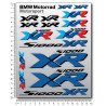 BMW Motorrad S1000XR 2 parts motorcycle bike sticker set 34 pcs. Motorsport