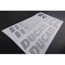 DUCATI 1198s OEM Decal sticker set 1198 Aluminum