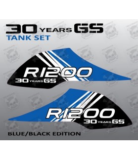 BMW R1200GS Adventure Fuel Tank Decal sticker set 30 Years GS R1200 (Compatible Product)