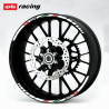 APRILIA RACING Italian flag Wheel decals stickers rim stripes Laminated rvs4 