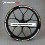 Aprilia Racing Tuono V4 Reflective wheel stickers rim stripes decals rsv (Compatible Product)