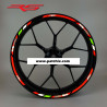 Aprilia RS Wheel decals stickers rim stripes 12 pcs. RS 50 125 250 Laminated rs250