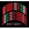 Aprilia Racing SR50 Wheel decals rim stripes stickers Laminated SR 50 Scooter