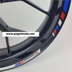 BMW Motorsport S1000RR Reflective wheel stickers rim stripes decals Motorrad hp4