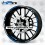 BMW Motorsport HP4 Wheel decals stickers rim stripes S1000RR Blue (Compatible Product)