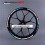 BMW Motorsport S1000XR Reflective wheel stickers rim stripes decals Motorrad s1000 XR (Prodotto compatibile)