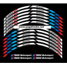 BMW Motorsport S1000XR Reflective wheel stickers rim stripes decals Motorrad s1000 XR