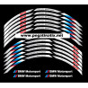 BMW Motorsport S1000XR Reflective wheel stickers rim stripes decals Motorrad s1000 XR