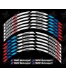 BMW Motorsport S1000XR wheel decals rim stickers stripes 12+4 pcs. S1000 XR