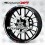 BMW S1000XR wheel decals stickers rim stripes 12 pcs. Laminated S1000 XR (Compatible Product)