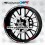 BMW S1000XR wheel decals stickers rim stripes 12 pcs. S1000 XR Motorsport (Compatible Product)