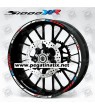 BMW S1000XR wheel decals stickers rim stripes 12 pcs. S1000 XR Motorsport
