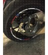 BMW S1000XR wheel decals stickers rim stripes 12 pcs. S1000 XR Motorsport