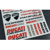 DUCATI Panigale 899 949 1199 1299 2 parts motorcycle stickers decal set Laminated 49 pcs.