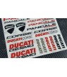 DUCATI Panigale 899 949 1199 1299 2 parts motorcycle stickers decal set Laminated 49 pcs.