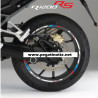 BMW Motorsport R1200RS wheel decals rim stickers stripes 12+4 pcs. R1200 RS