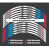BMW Motorsport R1200RS wheel decals rim stickers stripes 12+4 pcs. R1200 RS