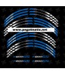 BMW R1200GS Adventure wheel decals stickers rim stripes r1200 GS 19'' 17'' Blue