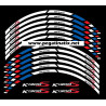 BMW K1300S wheel decals stickers rim stripes 12 pcs. Laminated K1300 S