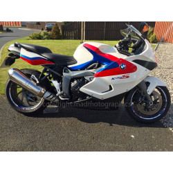BMW K1300S wheel decals stickers rim stripes 12 pcs. Laminated K1300 S