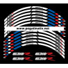 BMW G310R wheel decals stickers rim stripes 12 pcs. Laminated G310 R