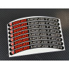 DUCATI MONSTER small wheel decals rim stripes stickers 8 pcs. Laminated