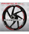 Ducati Panigale S R wheel decals stickers rim stripes 899 1199 1299 Laminated