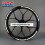 Honda Racing HRC Reflective wheel stickers decals rim stripes cbr 600 1000RR (Compatible Product)