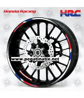 Honda CBR RR wheel decals rim stripes 12 pcs. stickers 600RR 1000RR