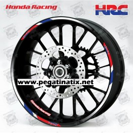 Honda CBR RR wheel decals rim stripes 12 pcs. stickers 600RR 1000RR