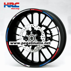 Honda Racing HRC wheel stickers cbr decals rim stripes CBR1000RR