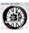 Honda CB wheel decals rim stripes stickers CB500 CB600 Laminated