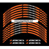 Kawasaki Z800 wheel stickers decals rim stripes 12 pcs. Laminated