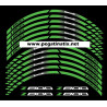 Kawasaki Z800 wheel stickers decals rim stripes 12 pcs. Laminated