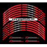 Kawasaki Z1000SX wheel stickers decals rim stripes Laminated 
