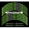 Kawasaki Z1000SX wheel stickers decals rim stripes Laminated 