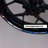 Suzuki GSX-R1000 Reflective wheel stickers decals rim stripes GSXR 1000
