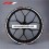 Yamaha YZF-R1 Reflective wheel stickers rim stripes decals (Produit compatible)