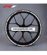 Yamaha YZF-R1 Reflective wheel stickers rim stripes decals