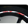 YAMAHA YZF-R1 Japan flag Wheel decals rim stripes 16 pcs. Laminated full color