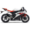 Yamaha YZF-R6 wheel stickers decals rim stripes Laminated white