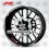 Yamaha YZF-R6 wheel stickers decals rim stripes Laminated white (Compatible Product)