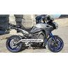 Yamaha MT-09 wheel stickers decals rim stripes Laminated MT09 Grey