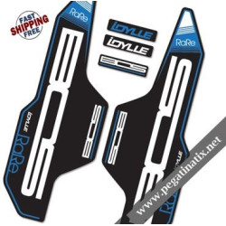 DECALSBOS IDYLLE RARE STICKERS KIT BLACK FORKS
