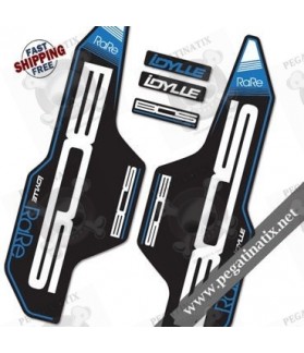 DECALS BOS IDYLLE RARE STICKERS KIT BLACK FORKS (Compatible Product)