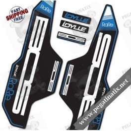 DECALSBOS IDYLLE RARE STICKERS KIT BLACK FORKS